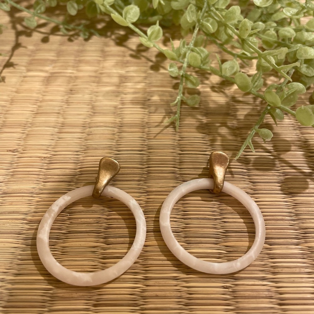Marble Earrings